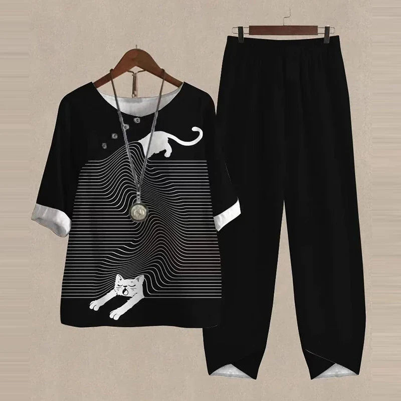 Harper | Conjunto Diário — Estilo Sem Esforço, Visual Imediatamente Arrumado (S-5XL)
