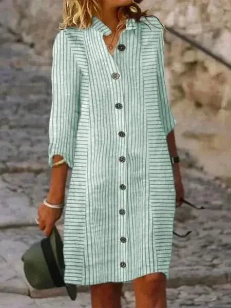 Doris | Vestido Camisa Relaxado