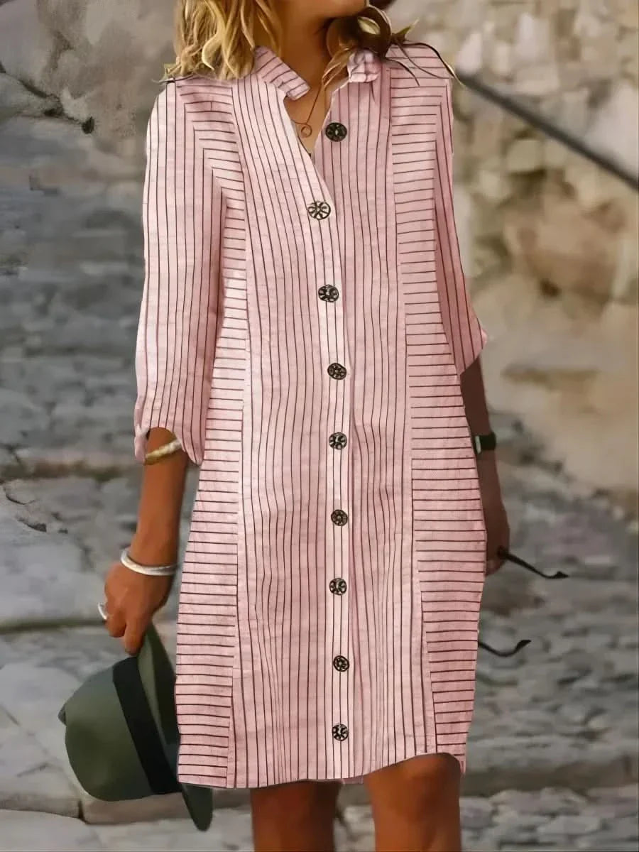 Doris | Vestido Camisa Relaxado