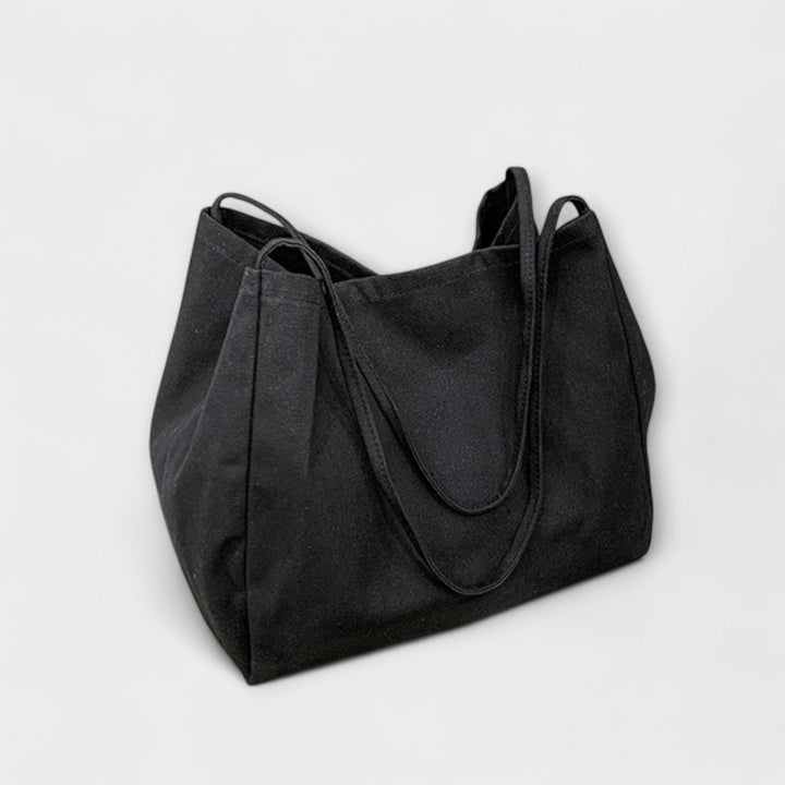 Olivia - Bolsa Shopper Grande de Lona de Alta Qualidade