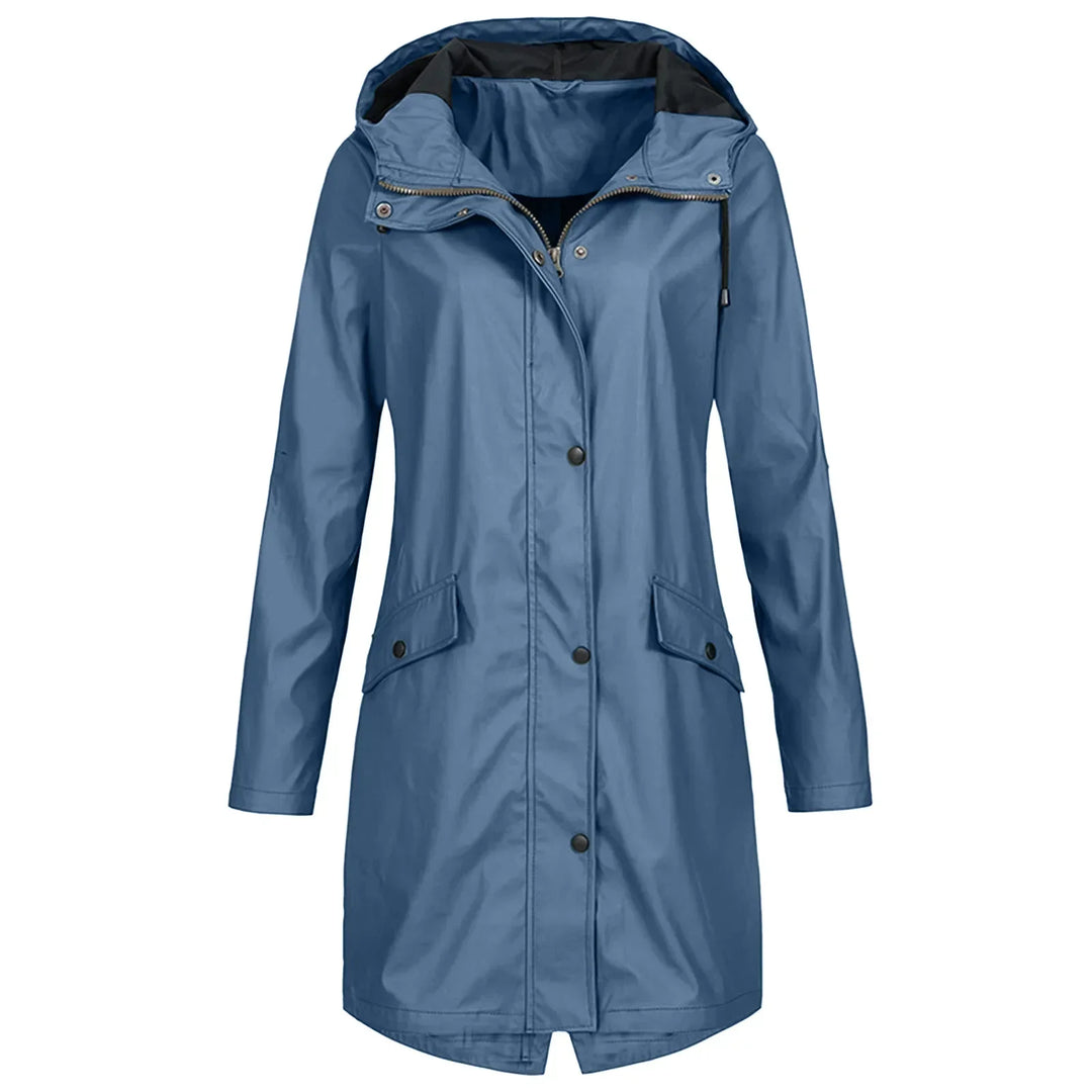 Lina | Windproof Hooded Raincoat