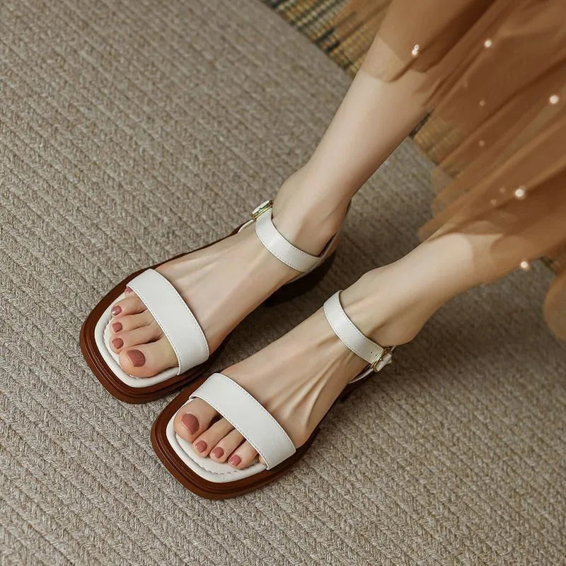 VITALI – Sandálias Clássicas Confortáveis Slip-On