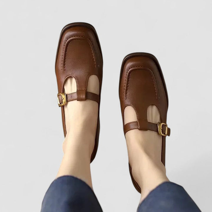 Kyrahnae | Sapatos Ortopédicos Mary Jane com Tira em T