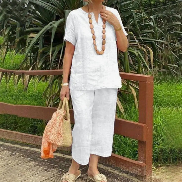 Serenah | Conjunto Confortável de Duas Peças – Elegância Sem Esforço para o Dia a Dia