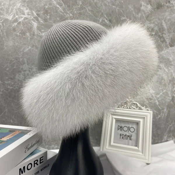 Gorro Celeste Fox
