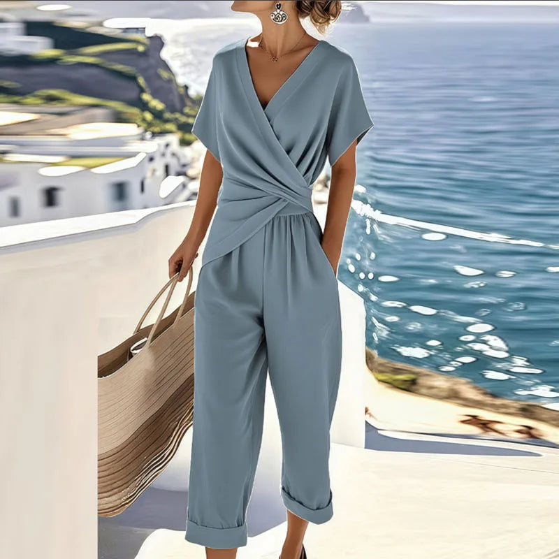 Conjunto Elegante Colleen de Duas Peças
