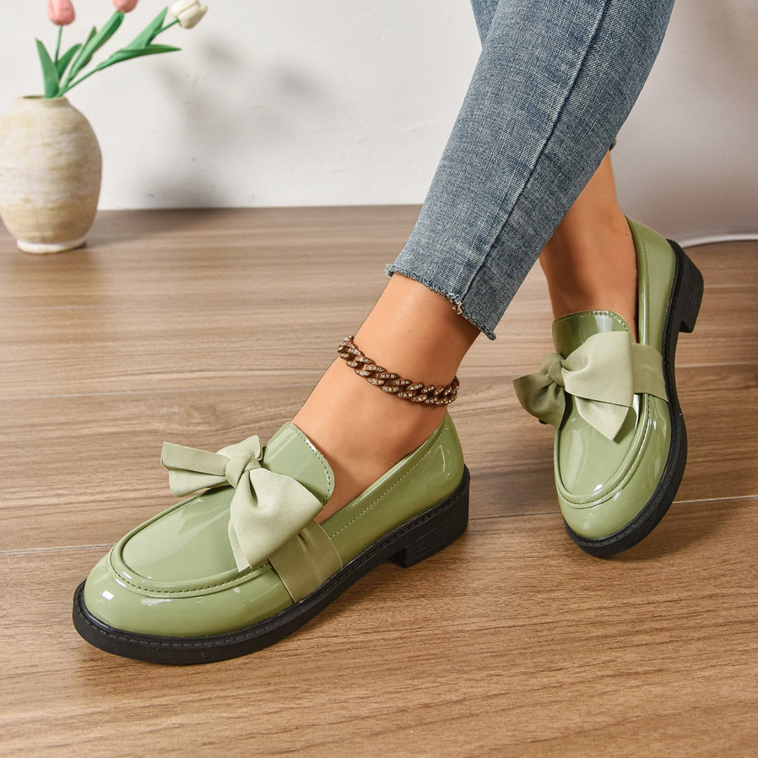Maddy | Mocassins Ortopédicos com Laço