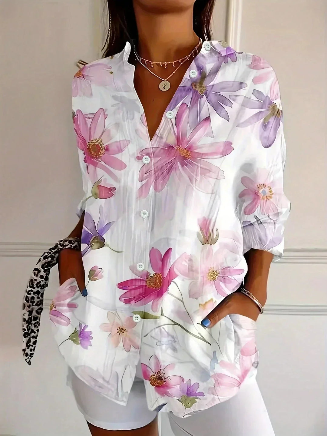 Sadie | Blusa com Estampa Colorida