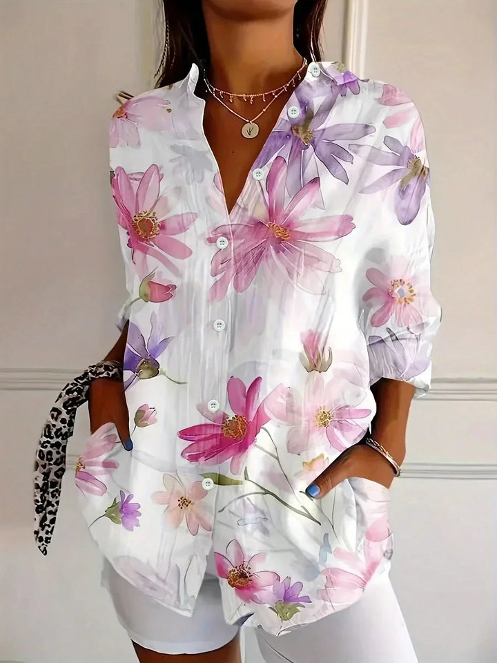 Sadie | Blusa com Estampa Colorida