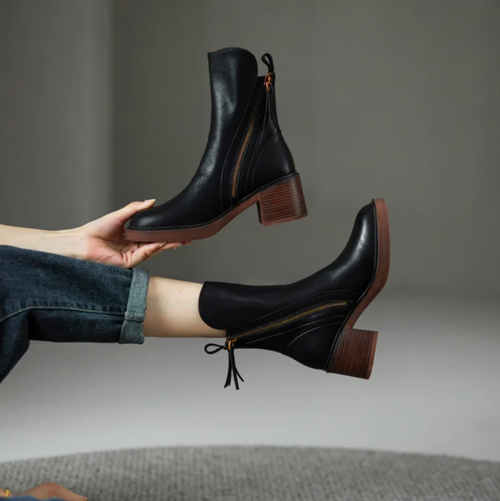 Leather Ankle Boots