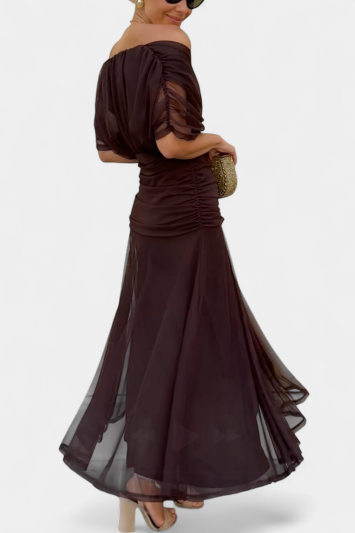 Alondra | Vestido Longo Floral com Decote em V