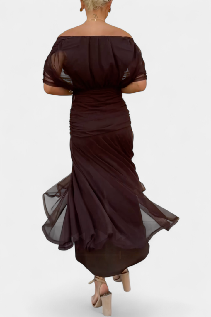 Alondra | Vestido Longo Floral com Decote em V