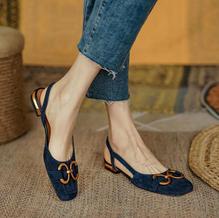Anna | Comfort Slingback Flats