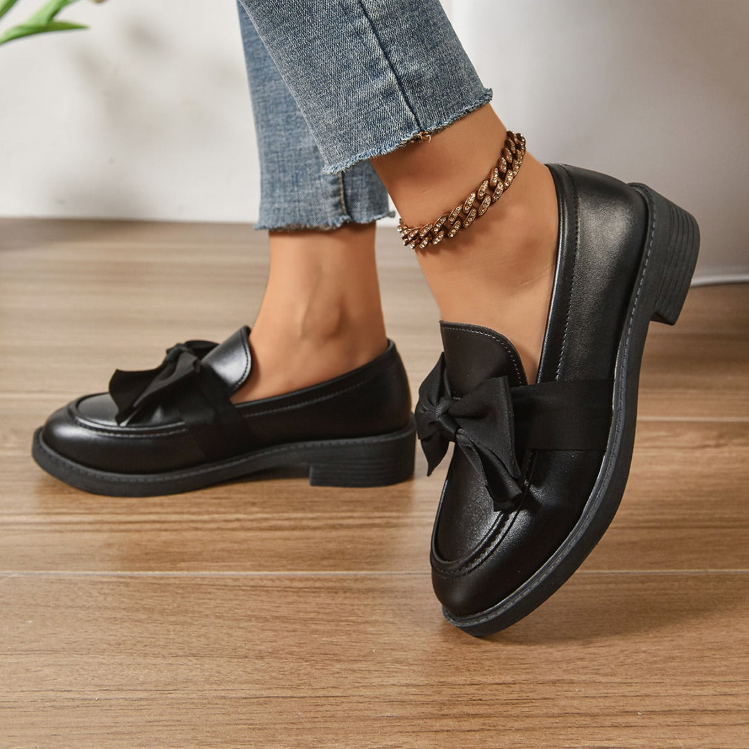 Maddy | Mocassins Ortopédicos com Laço