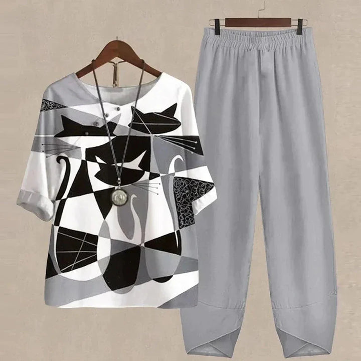 Harper | Conjunto Diário — Estilo Sem Esforço, Visual Imediatamente Arrumado (S-5XL)