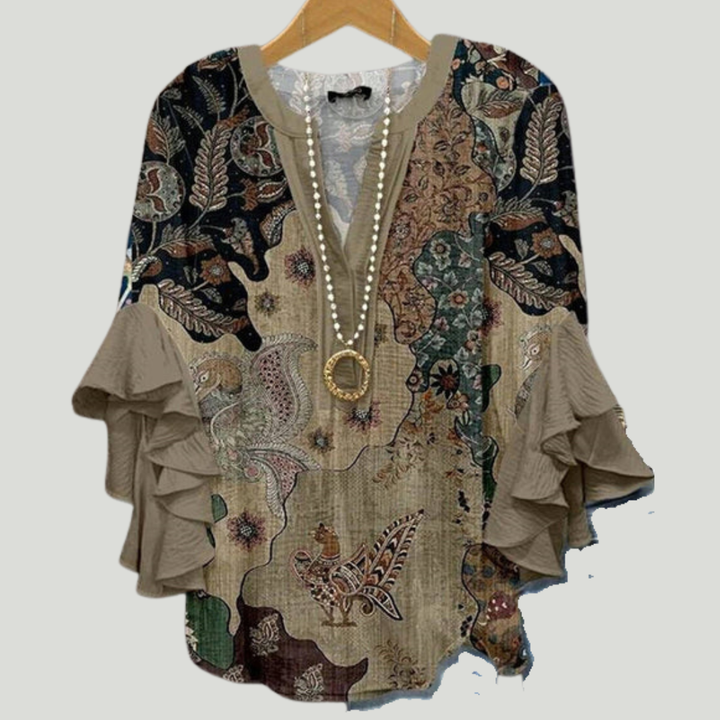 Phoenix | Blusa Elegante com Estampas