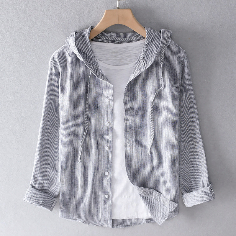 Blusa de Algodão com Capuz Tori – Macia, Respirável e Estilosa sem Esforço