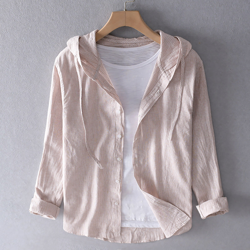Blusa de Algodão com Capuz Tori – Macia, Respirável e Estilosa sem Esforço