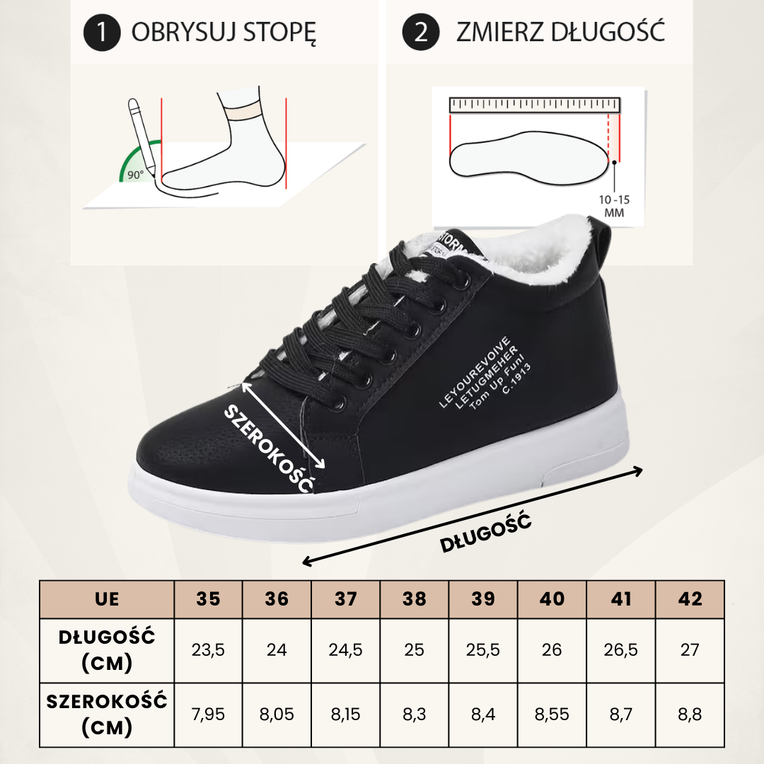 PLUSHPRINT - TÊNIS FEMININO QUENTE