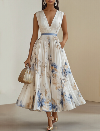 Rowella | Pleated Wedding Guest Dress