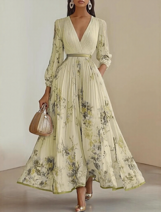 Rowella | Pleated Wedding Guest Dress