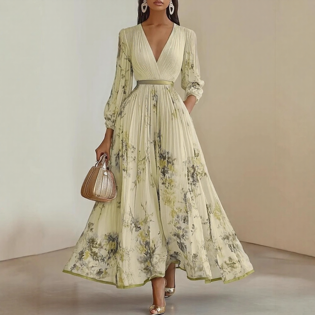 Rowella | Pleated Wedding Guest Dress