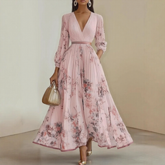 Rowella | Pleated Wedding Guest Dress