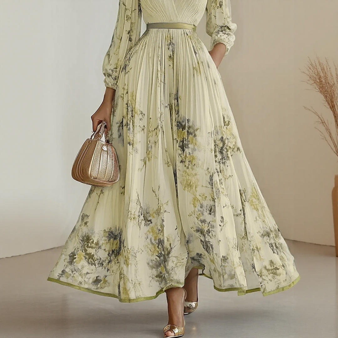 Rowella | Pleated Wedding Guest Dress