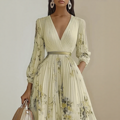 Rowella | Pleated Wedding Guest Dress