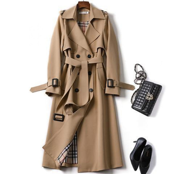 Ayla | Classic Belted Trench Coat