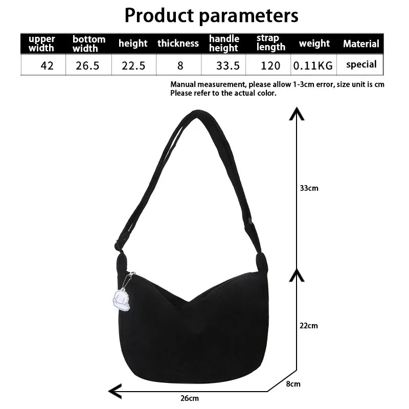 Bolsas de Ombro Cordura para Mulheres