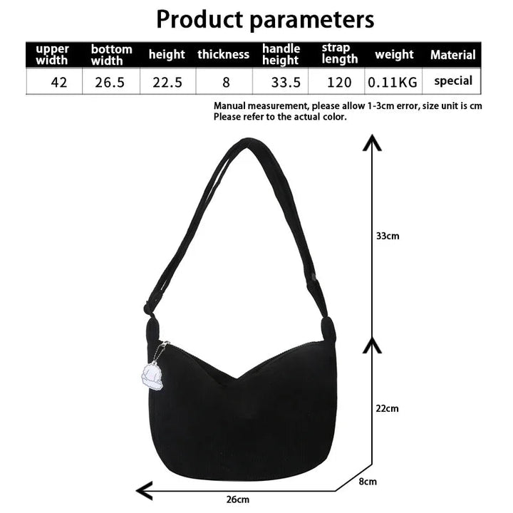 Bolsas de Ombro Cordura para Mulheres