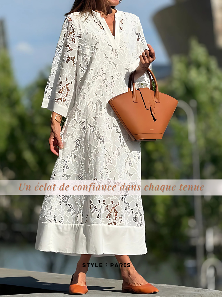 Isabelle | Vestido Elegante de Renda