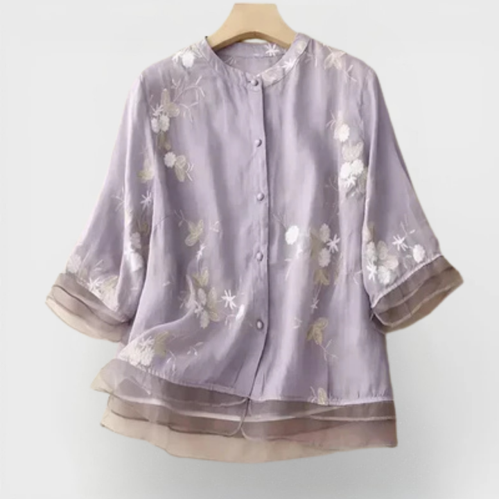 Nicole | Blusa de Algodão Leve