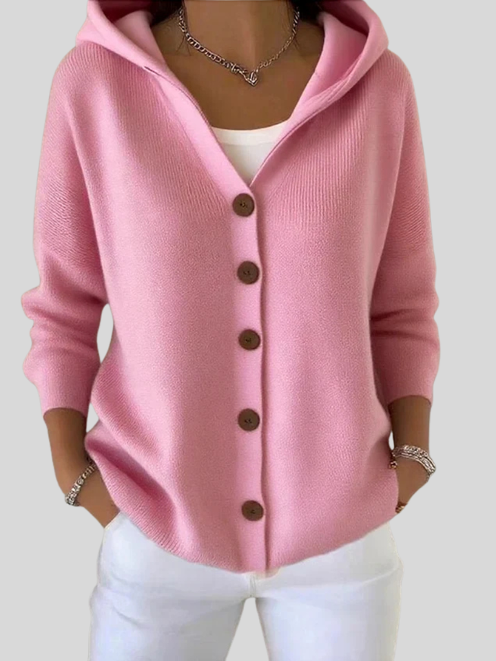 Claire™ | Hooded Knit Cardigan