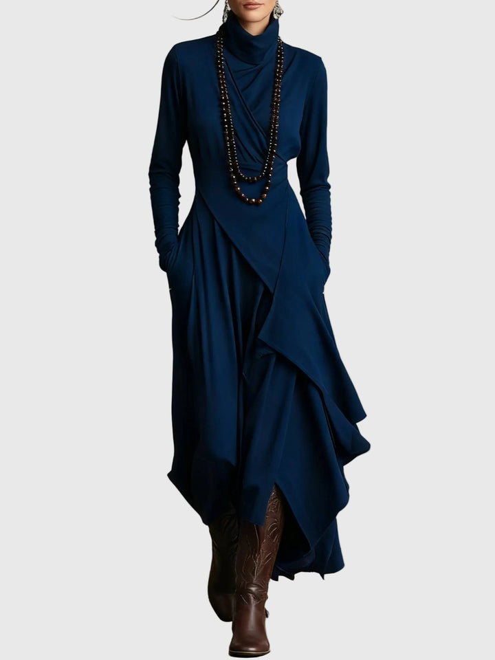 Violet | Vestido Maxi Plissado