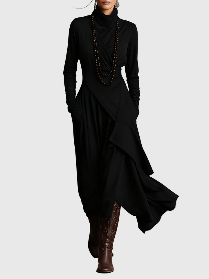 Violet | Vestido Maxi Plissado