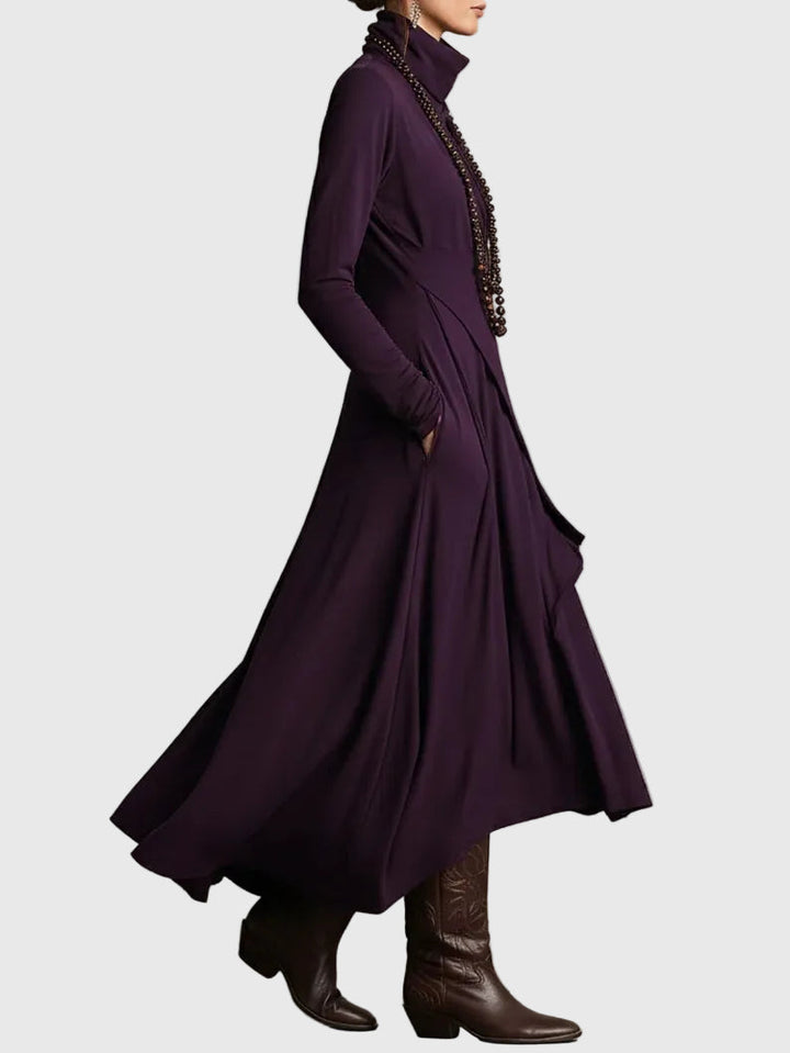 Violet | Vestido Maxi Plissado