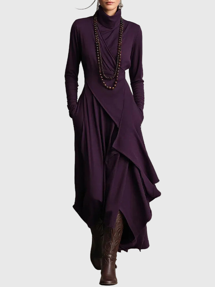 Violet | Vestido Maxi Plissado