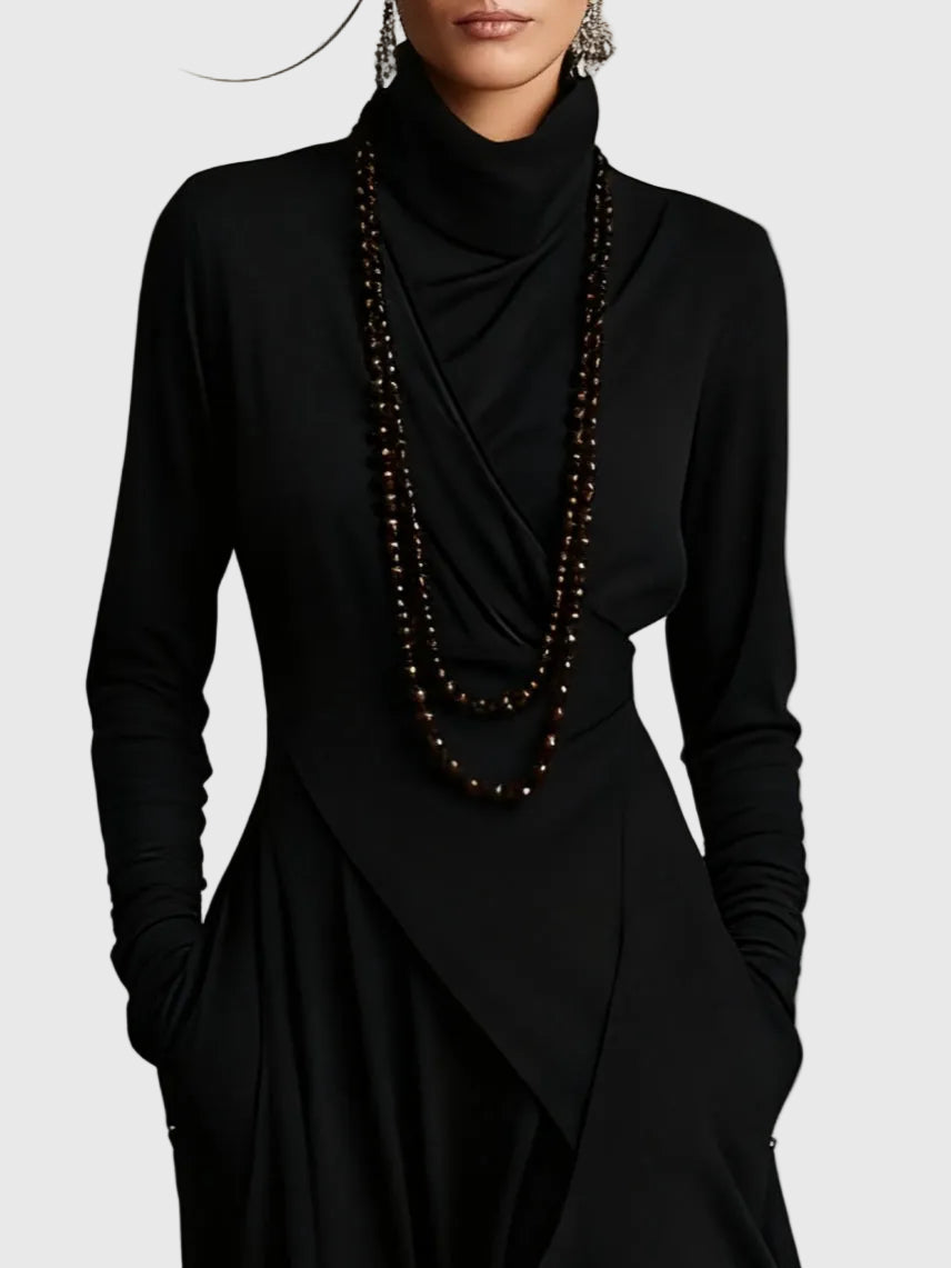 Violet | Vestido Maxi Plissado