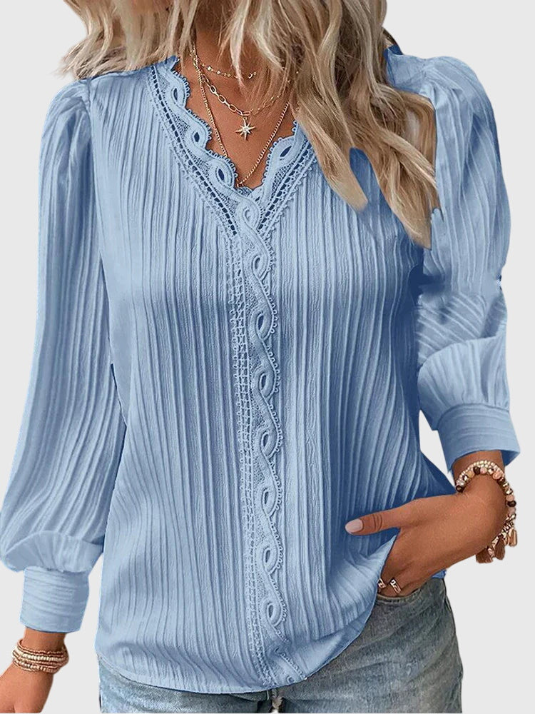 Andrea | Blusa elegante de malha