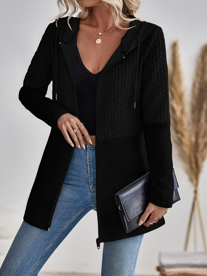 VESPARA | Women's Hoodie with Zipper