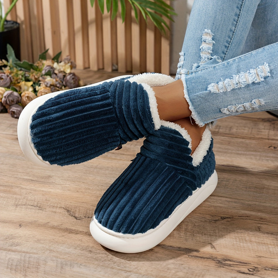 Avery | Soft Plush Indoor Slippers
