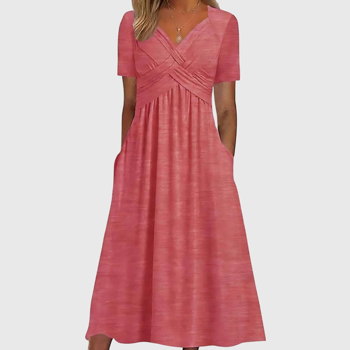 Manola | Vestido Midi com Cobertura para Barriga