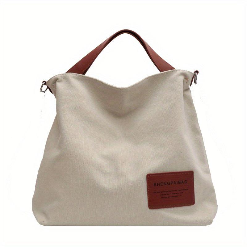 Bolsa de Ombro em Canvas Estilosa e Prática