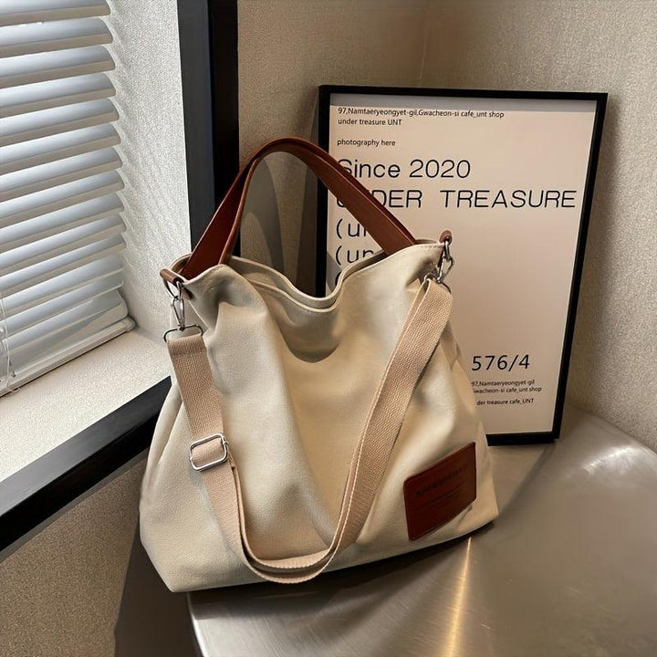 Bolsa de Ombro em Canvas Estilosa e Prática