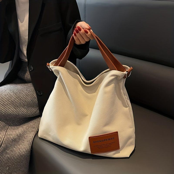 Bolsa de Ombro em Canvas Estilosa e Prática