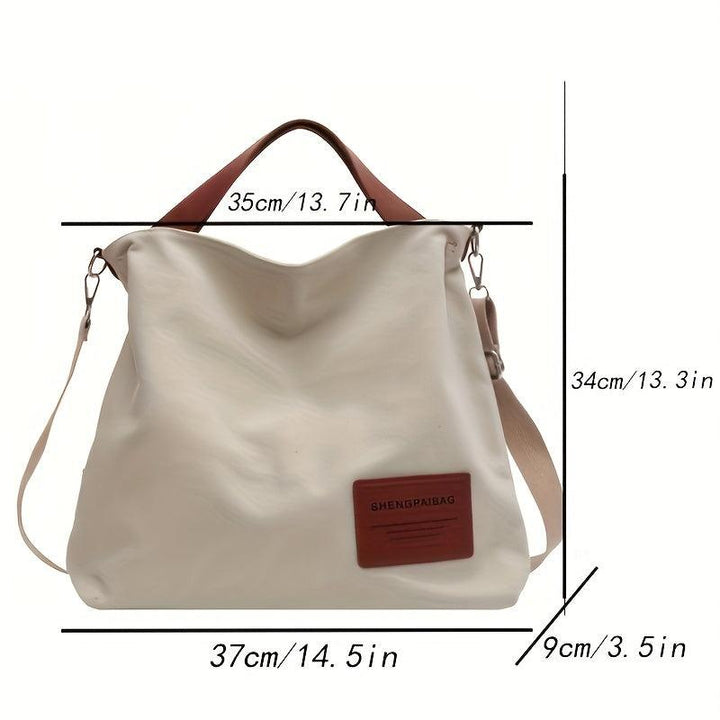 Bolsa de Ombro em Canvas Estilosa e Prática