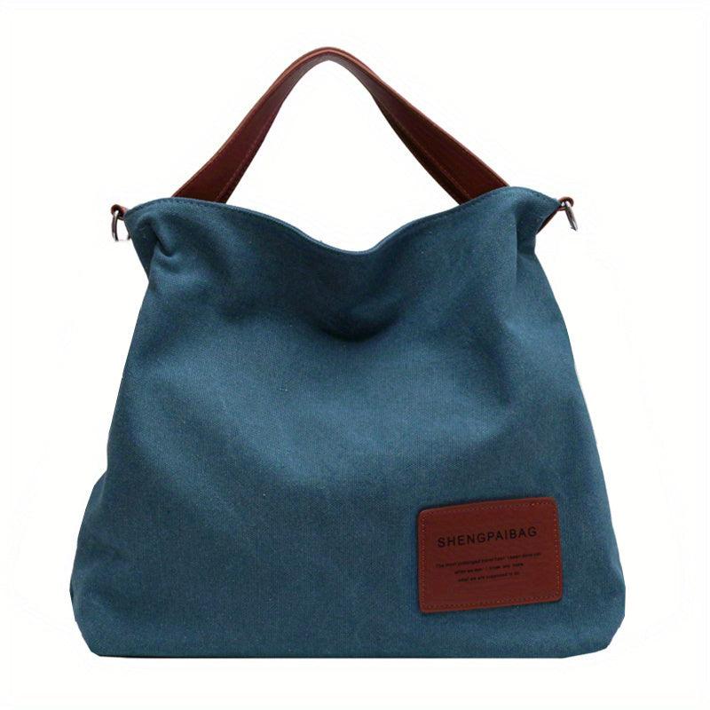 Bolsa de Ombro em Canvas Estilosa e Prática