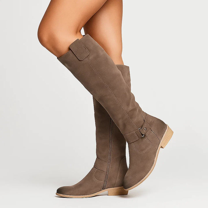 Botas de Inverno Femininas Pretas Confortáveis Design 4 Estações Com Solado Antiderrapante